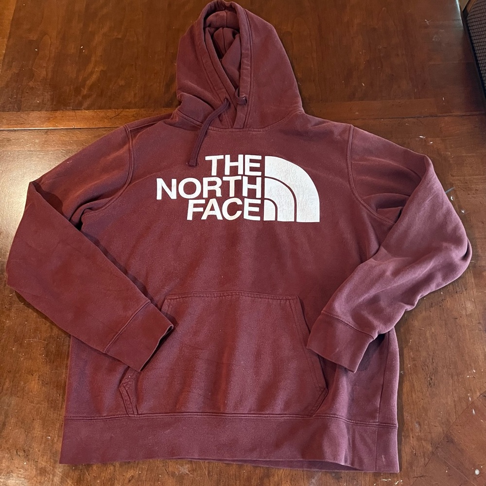 The North Face Burgundy Hoodie